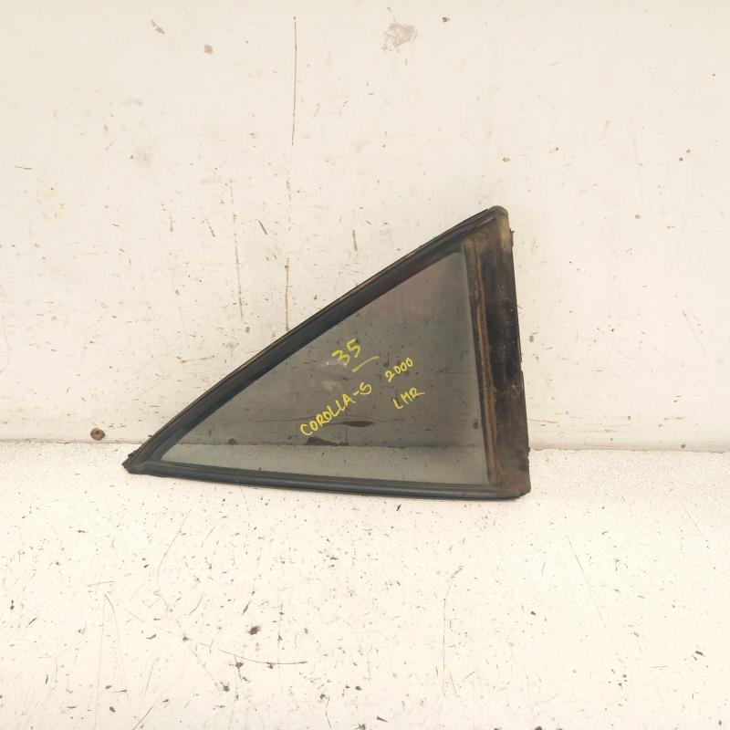 quarter door glass rear left