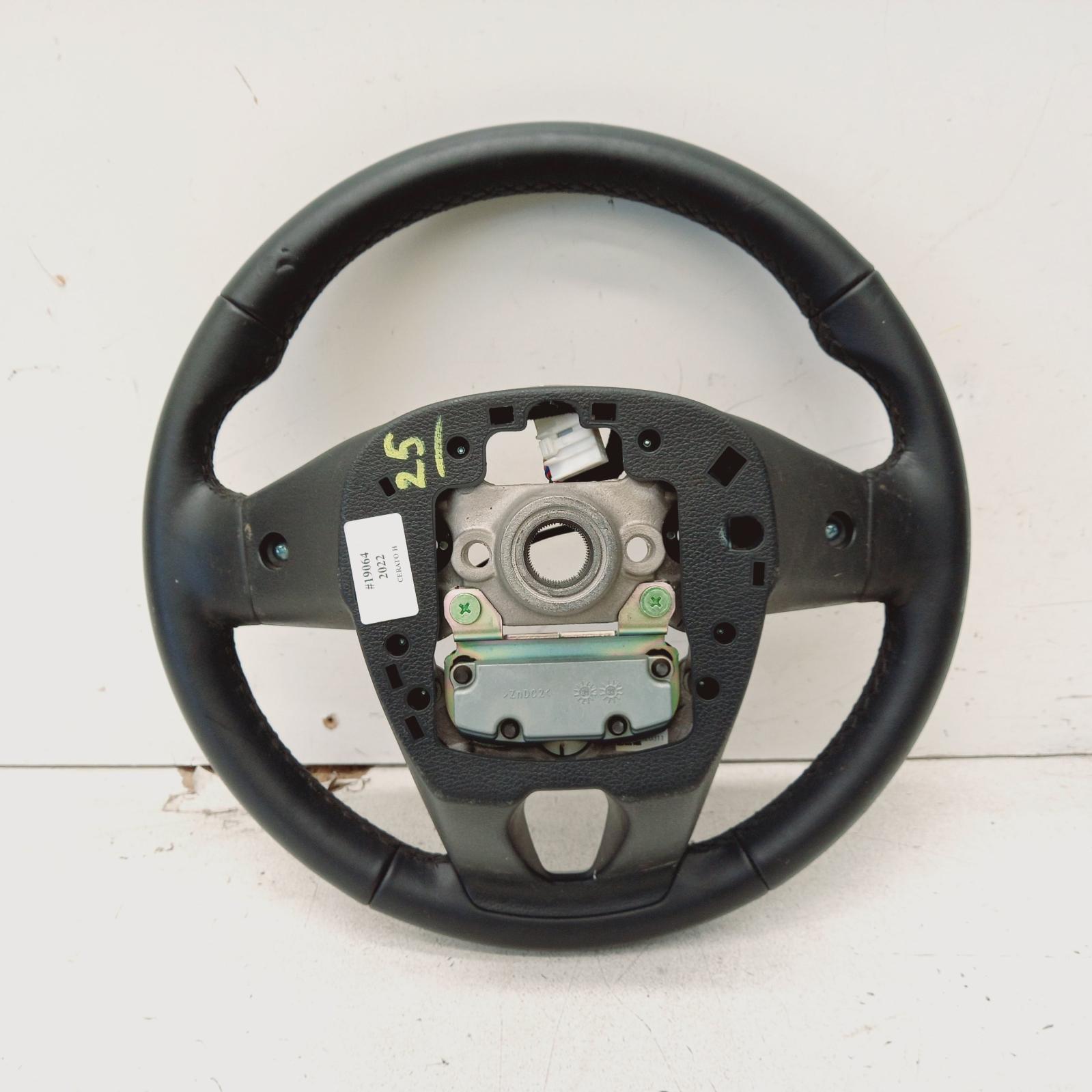 Cerato Steering Wheel 2018-2023 leather,bd,s/sport/sport+,04/18- 00019064 #554971