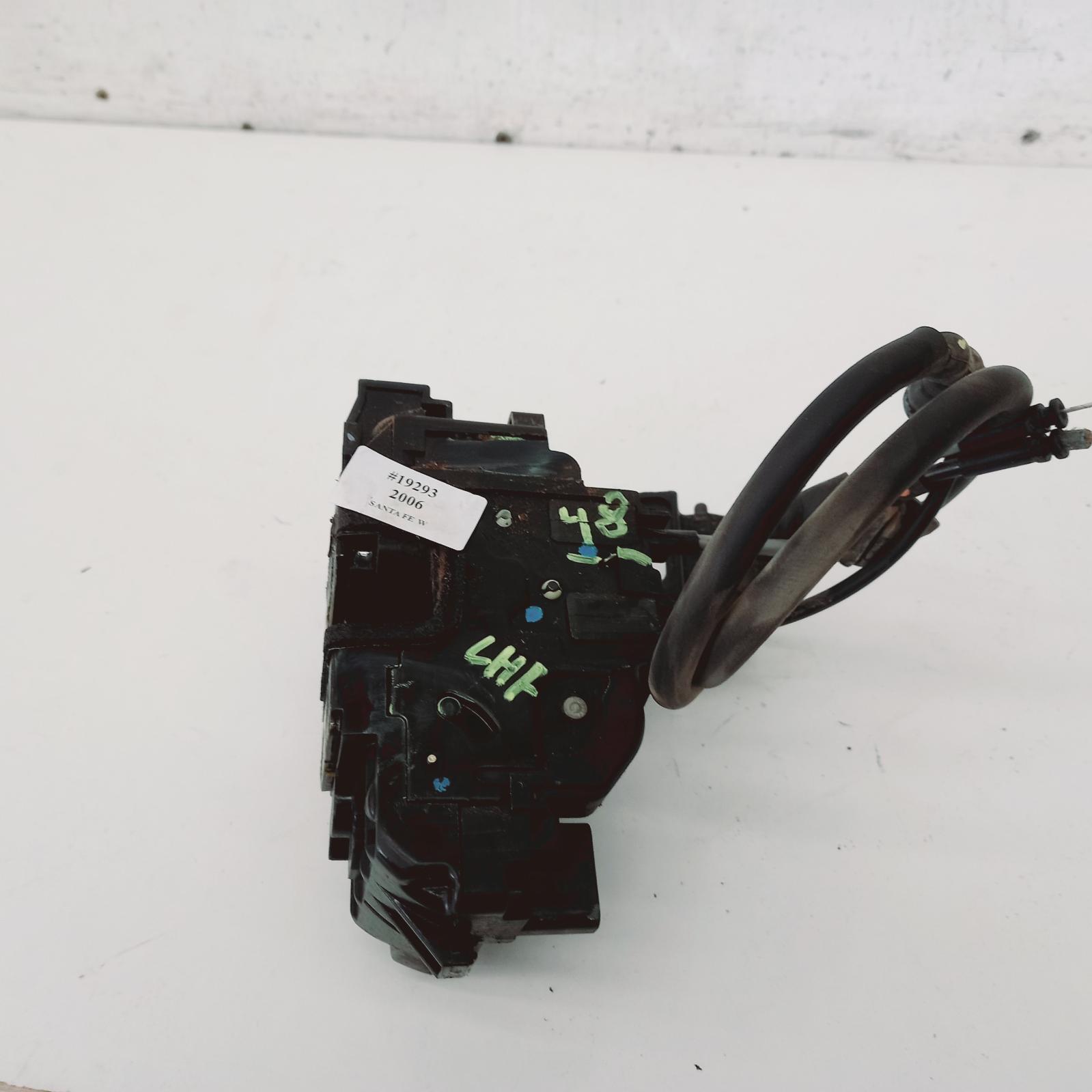 Santa Fe Door/boot/gate Lock 2005-2012 left front door lock,cm,11/05-06/12 00019293 #559178