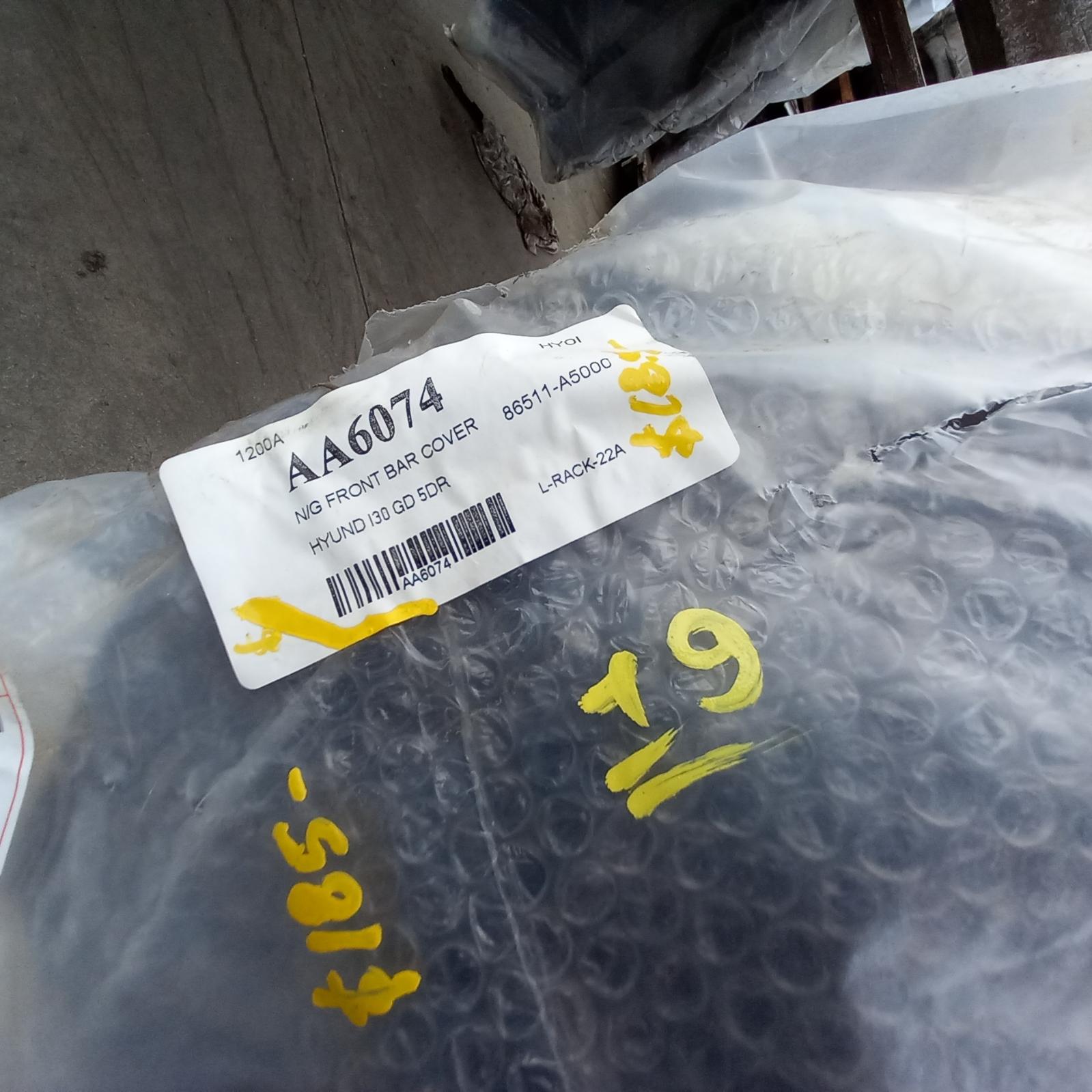 I30 Bumper Front 2012-2017 gd,5dr hatch,non h/lamp washer type,03/12-04/17 hyonnew #573566