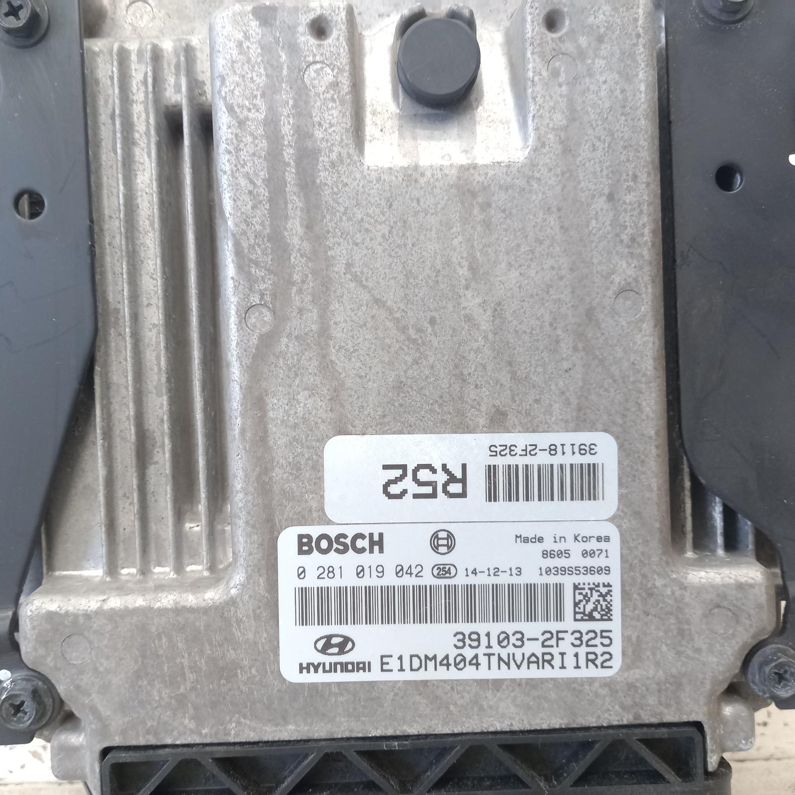 Santa Fe Ecu 2012-2018 engine ecu,2.2,turbo diesel,ecu only,dm,06/12-02/18 00019047 #582079