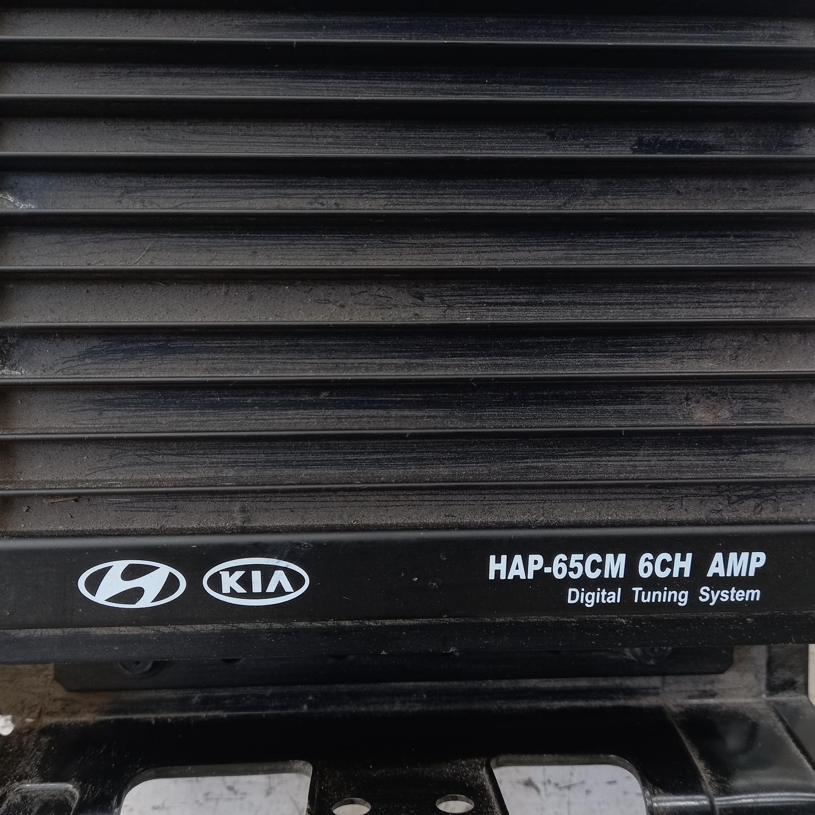 Santa Fe Stereo/head Unit 2005-2012 amplifier,cm,11/05-06/12 00019831 #582809