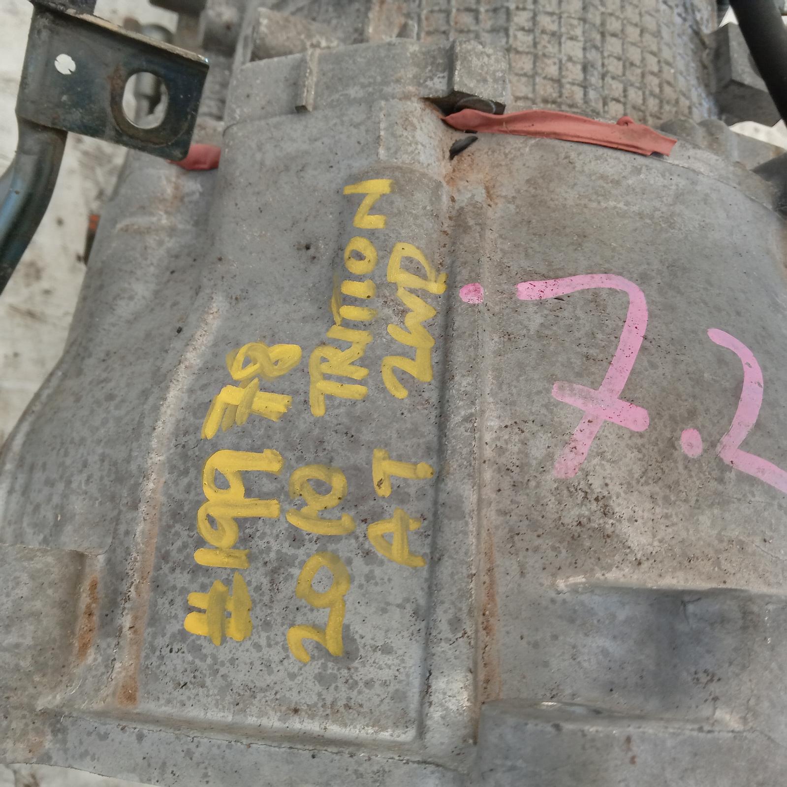 Triton Transmission/gearbox 2009-2015 auto,2wd,diesel,2.5,4d56,turbo,4 speed,r4a5a,mn,08/09-04/15 00019978 #584964