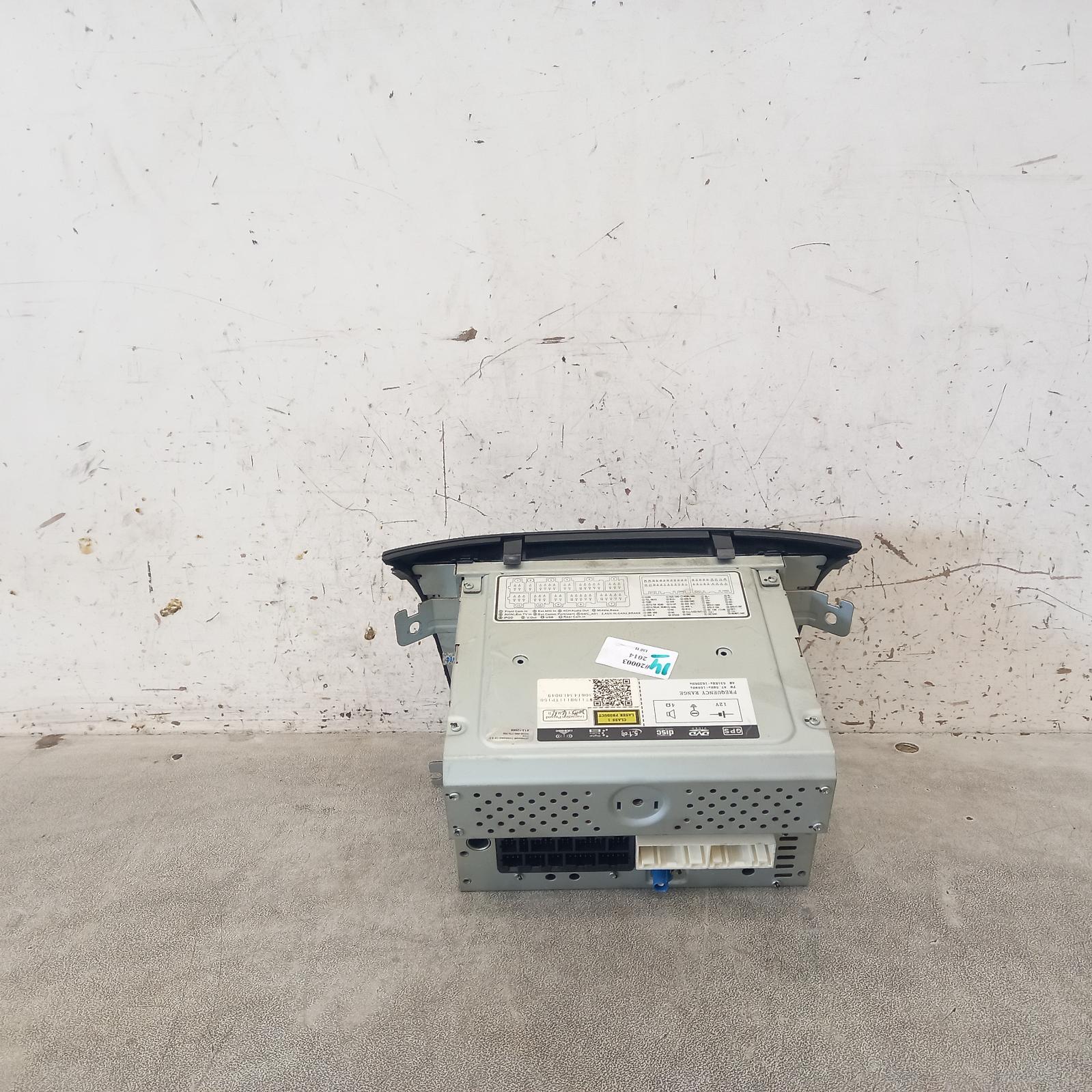 I30 Stereo/head Unit 2012-2017 7 in touchscreen,w/ sat nav,phone controls,mp3,bluetooth,gd,03/12-02/17 00020003 #585242