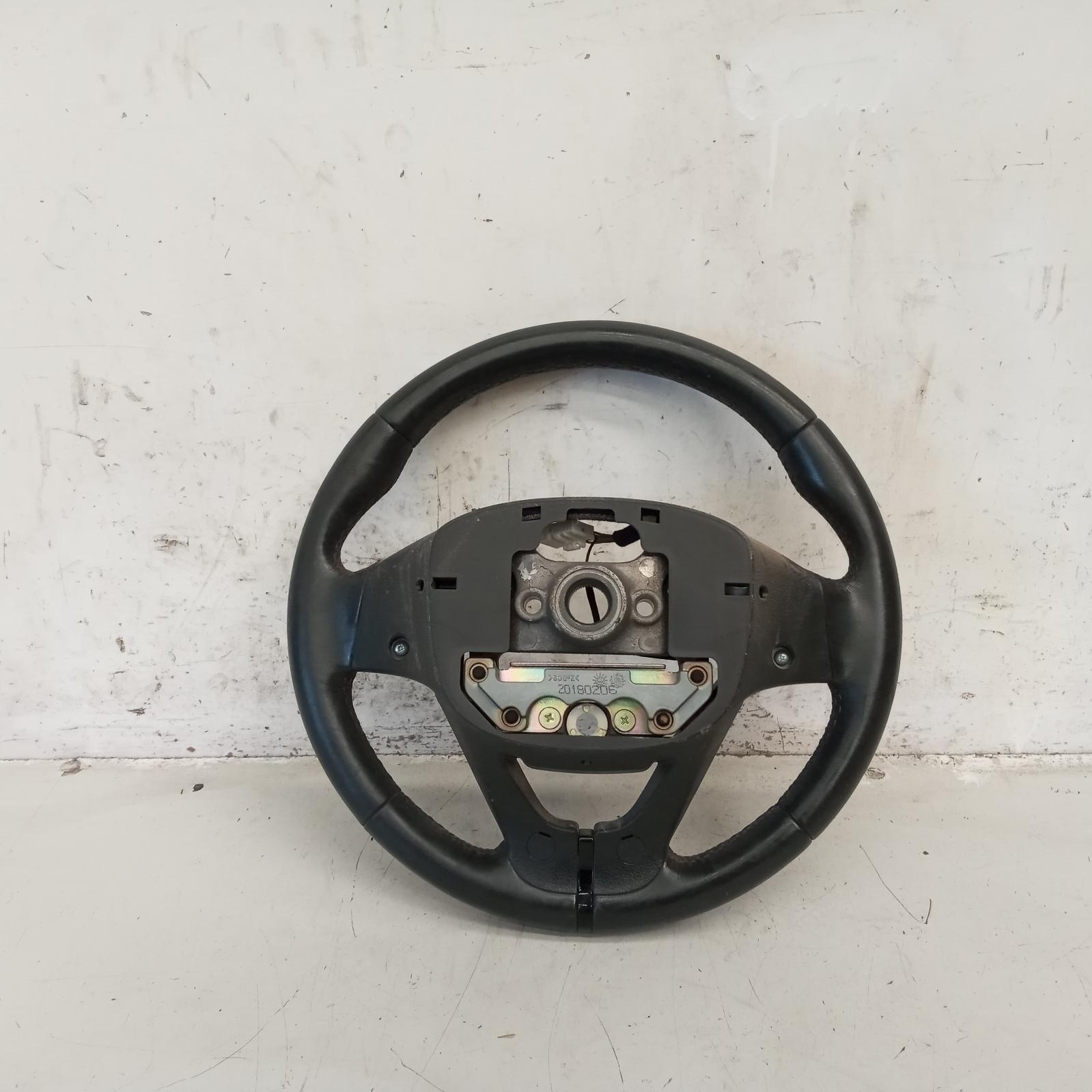 I30 Steering Wheel 2017-2024 leather,black stitch type,pd,03/17- 00019048 #592875