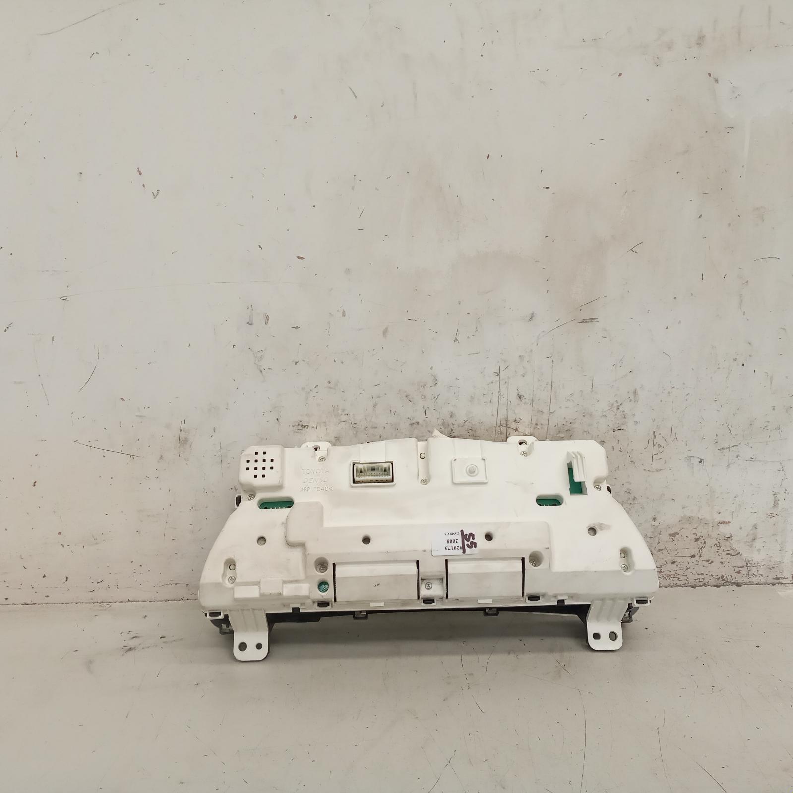 Camry Instrument Cluster 2006-2009 instrument cluster,altise,auto/manual t/m,acv40,06/06-06/09 00020173 #593200