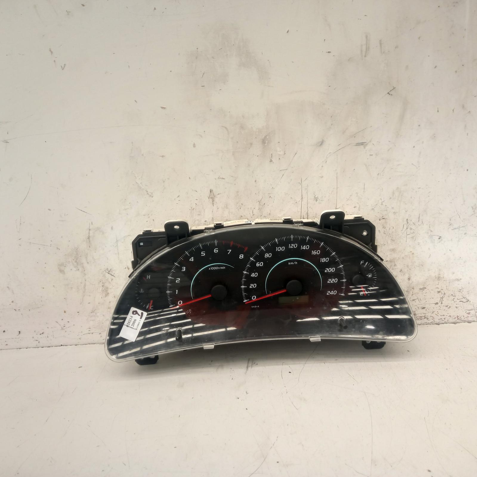 Camry Instrument Cluster 2006-2009 instrument cluster,altise,auto/manual t/m,acv40,06/06-06/09 00020214 #594796