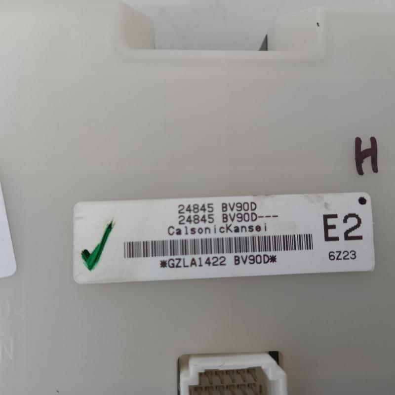 heater/aircon controls