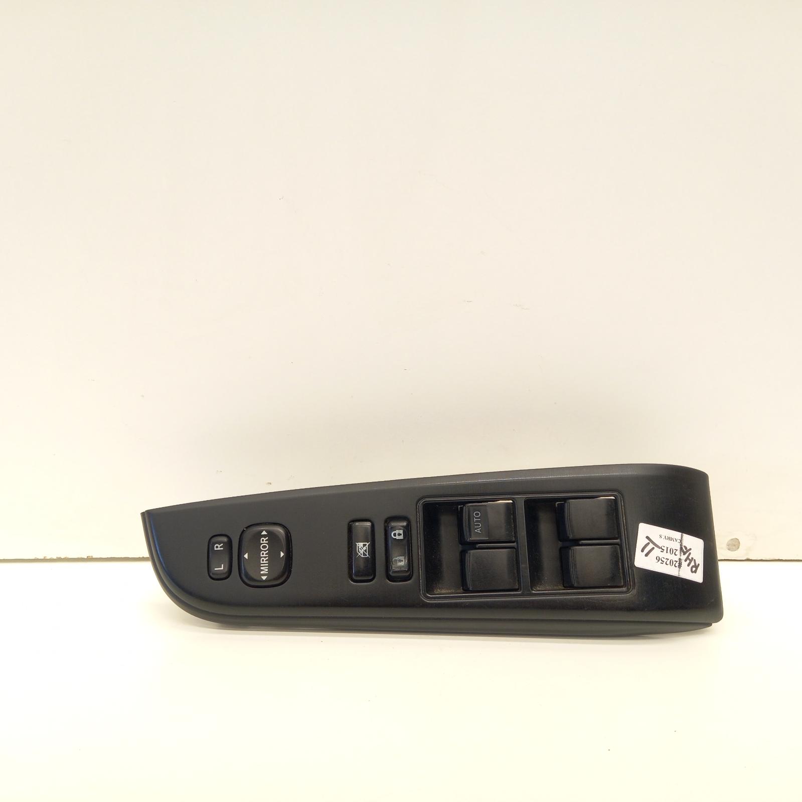 Camry Power Door Window Switch 2011-2017 rh front (master switch),asv50/avv50,12/11-10/17 00020256 #597463
