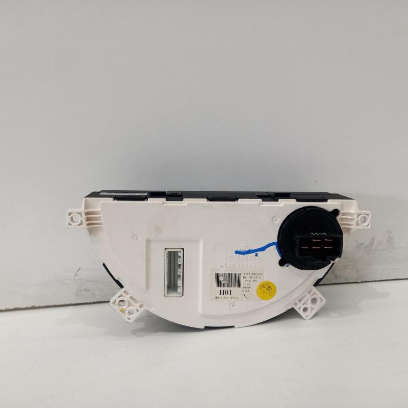 heater/aircon controls