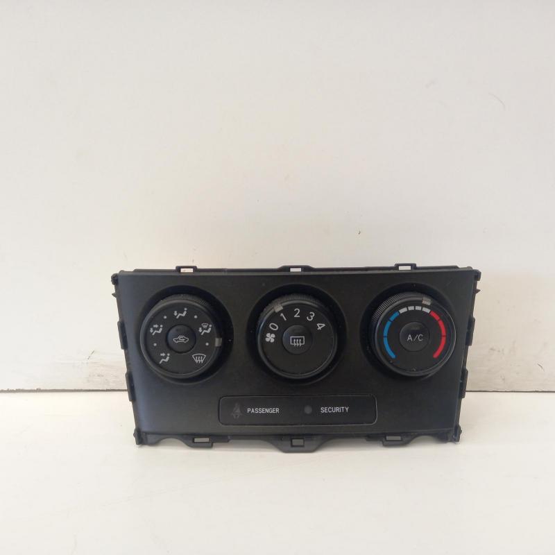heater/aircon controls