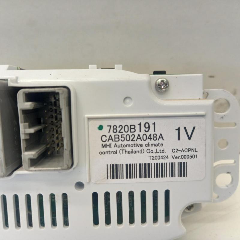 heater/aircon controls