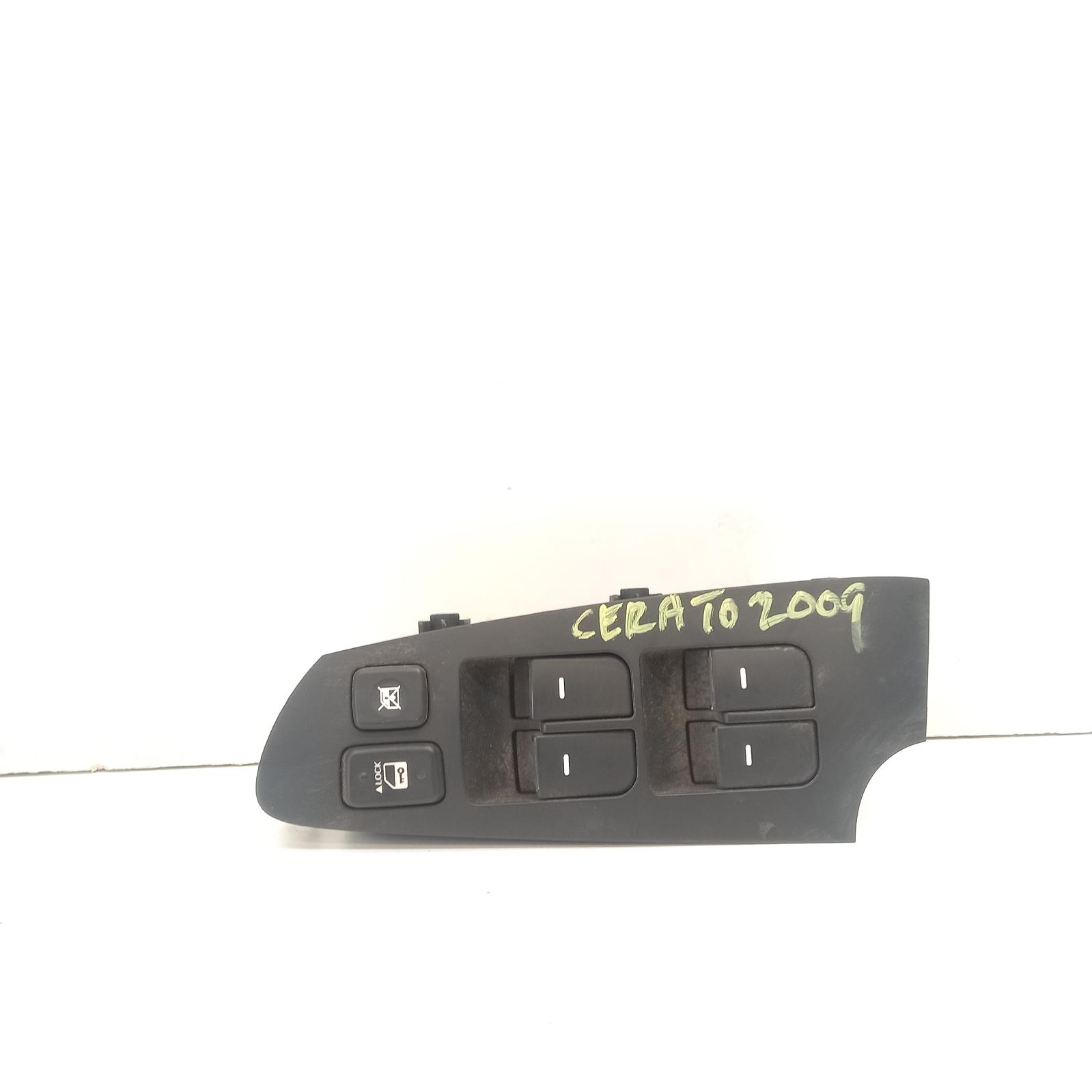 Cerato Power Door Window Switch 2008-2013 rh front (master switch),sedan/hatch,td,10/08-03/13 partwh #598156