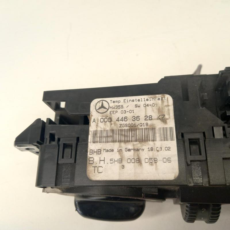 heater/aircon controls