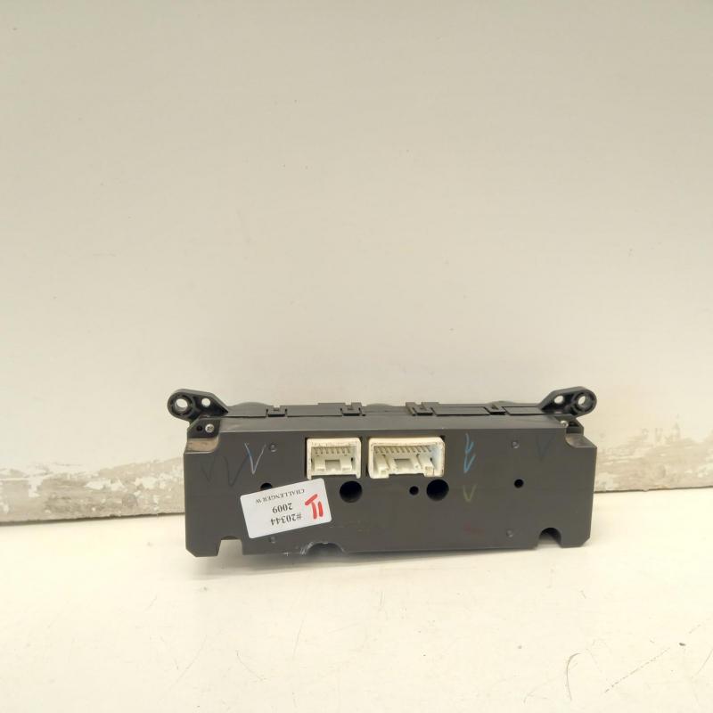 heater/aircon controls