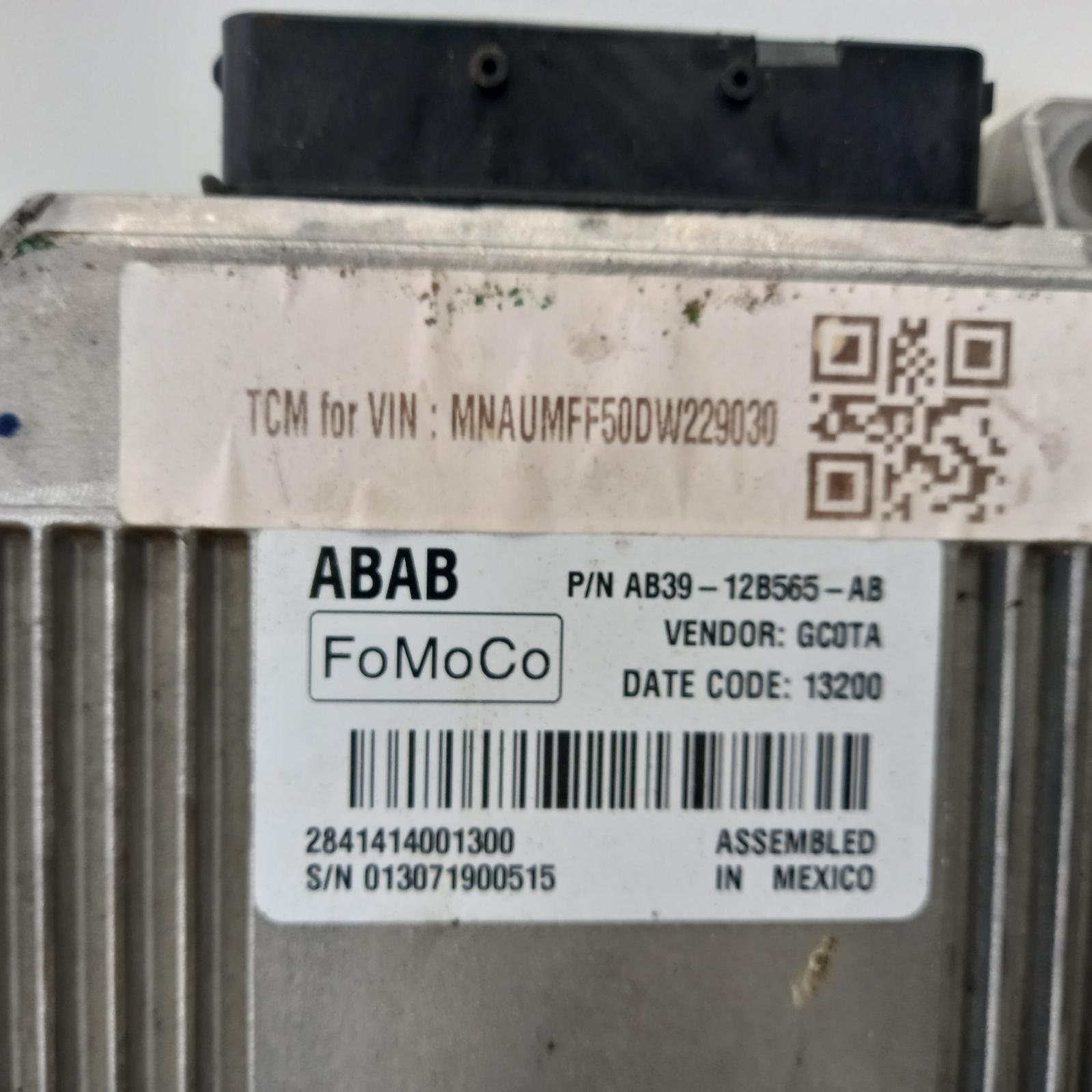 Ranger Ecu 2011-2022 transmission ecu,auto t/m,p/n ab3912b565ca/ab3912b565ab,px,06/11-04/22 00020347 #600622