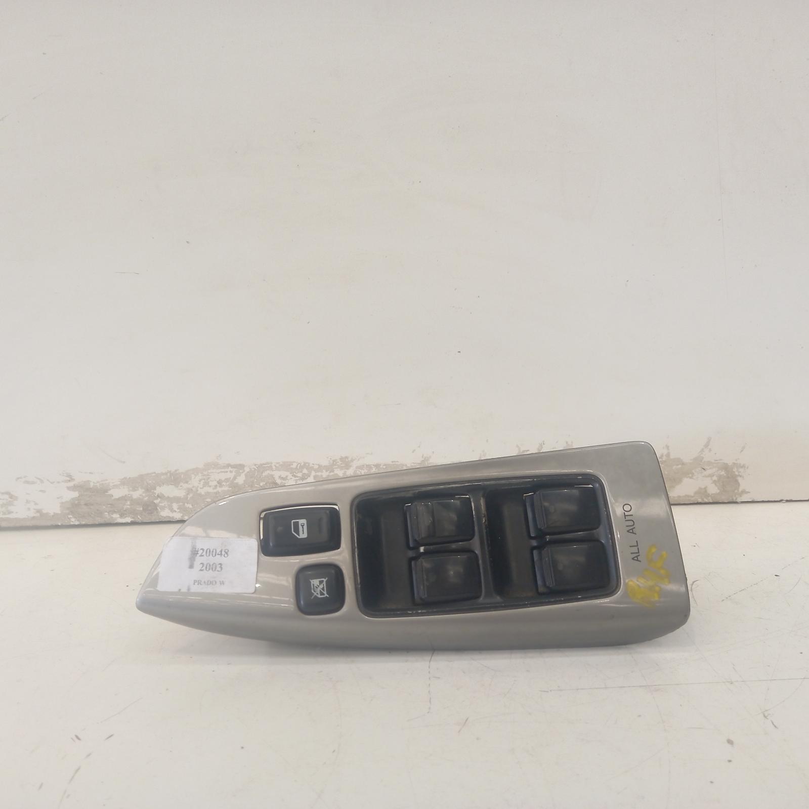 Prado Power Door Window Switch 2003-2009 rh front (master switch),120 series,02/03-10/09 00020048 #601004