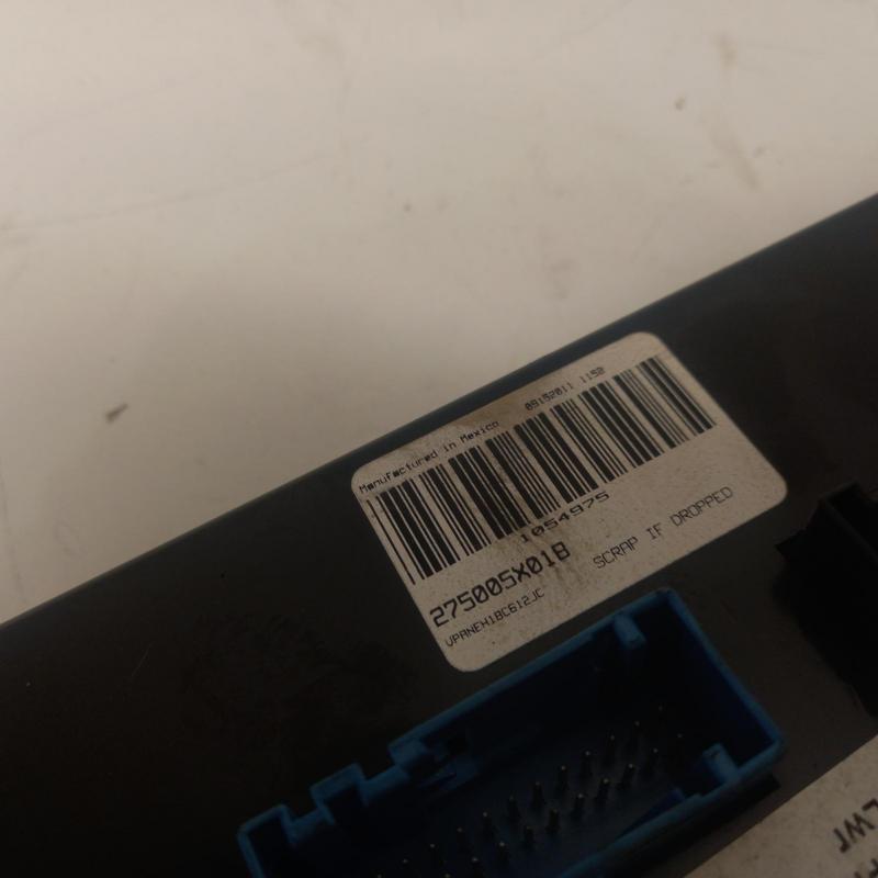 heater/aircon controls