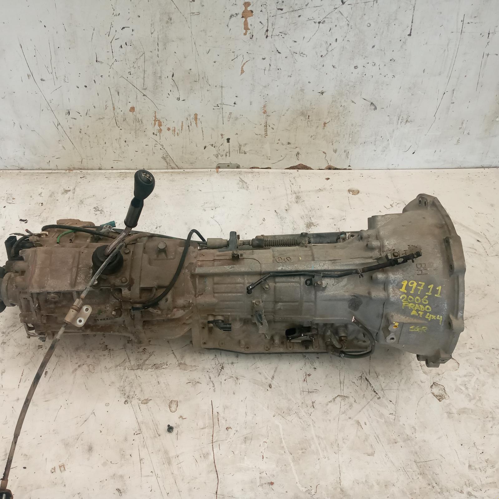 Prado Transmission/gearbox 2004-2009 auto,petrol,4.0,1gr-fe (a750f),5 speed,w/ transfer case (w/ motor on transfer type),120 series,09/04-10/09 00019711 #573987