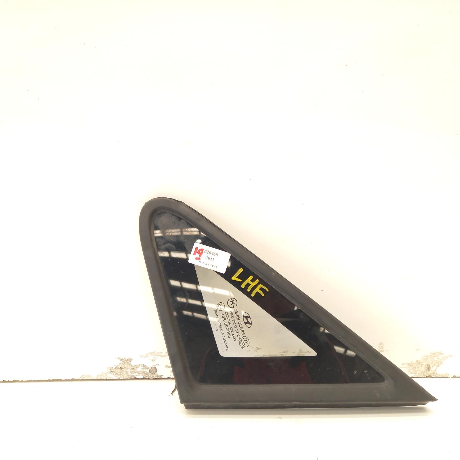 Iload/imax Quarter Door Glass Front Left 2007-2021 tq,in body,11/07-03/21 00020469 #603105