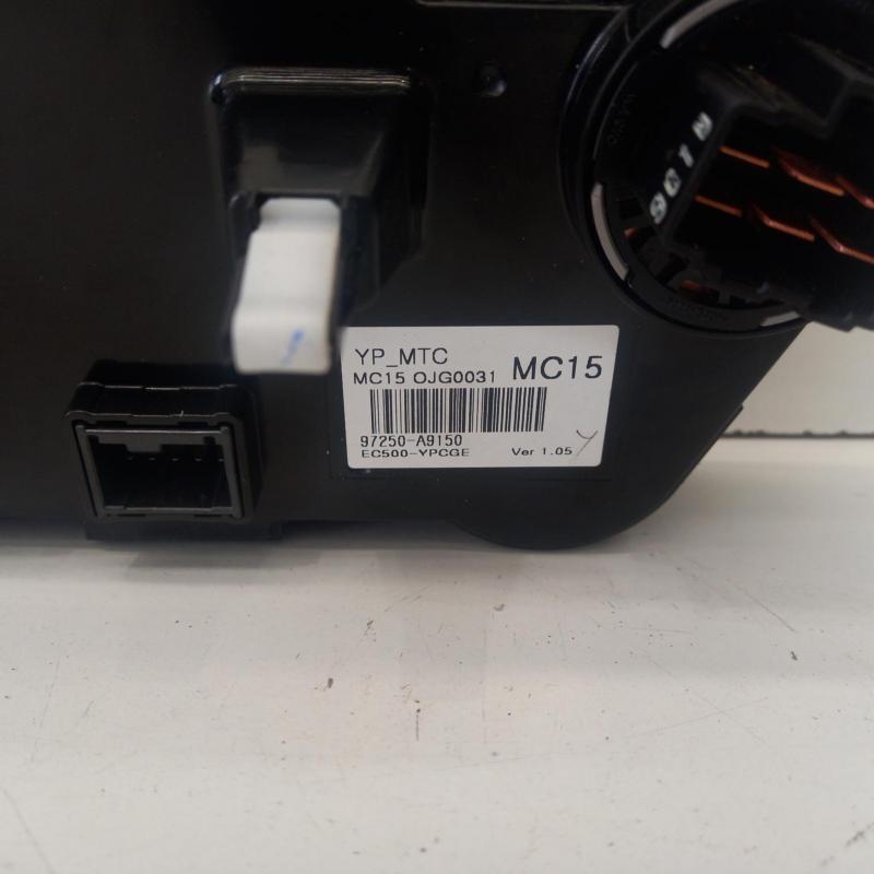 heater/aircon controls