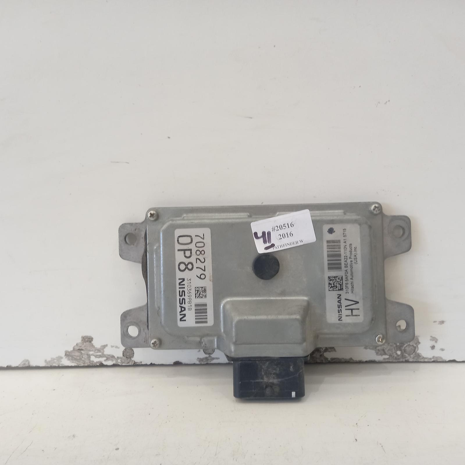 Pathfinder Ecu 2013-2021 transmission ecu,r52,06/13-04/21 00020516 #604313