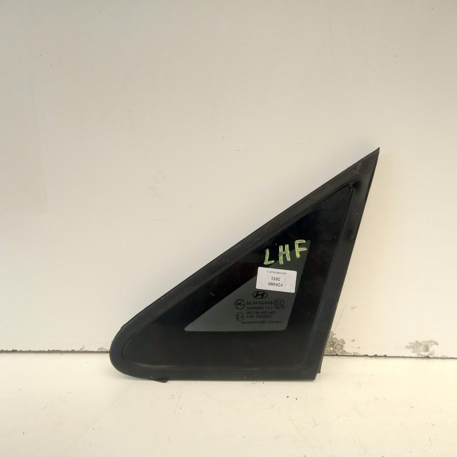 Iload/imax Quarter Door Glass Front Left 2007-2021 tq,in body,11/07-03/21 00020480 #604510
