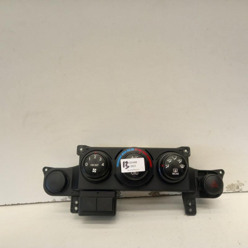 heater/aircon controls