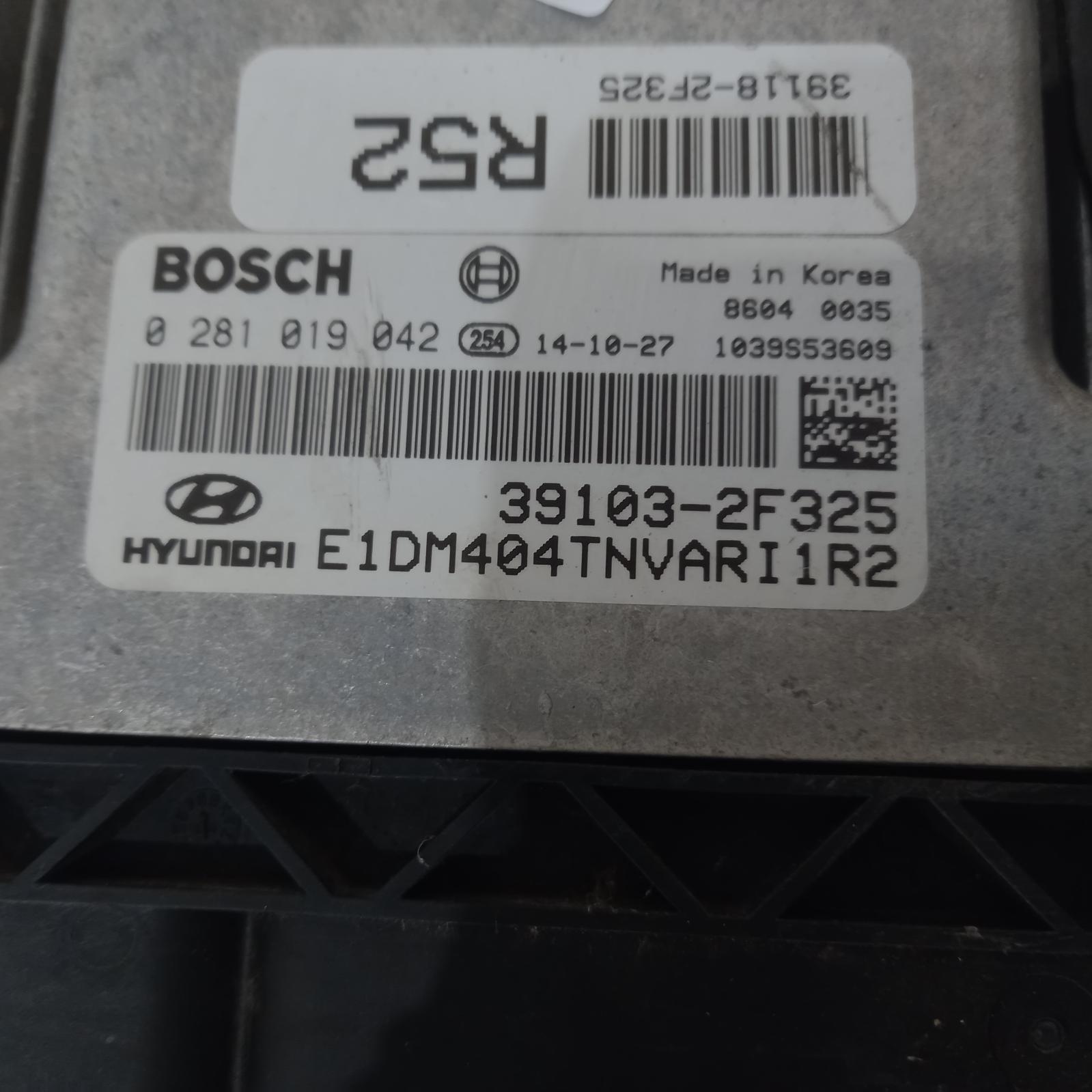 Santa Fe Ecu 2012-2018 engine ecu,2.2,turbo diesel,ecu only,dm,06/12-02/18 00020247 #604779
