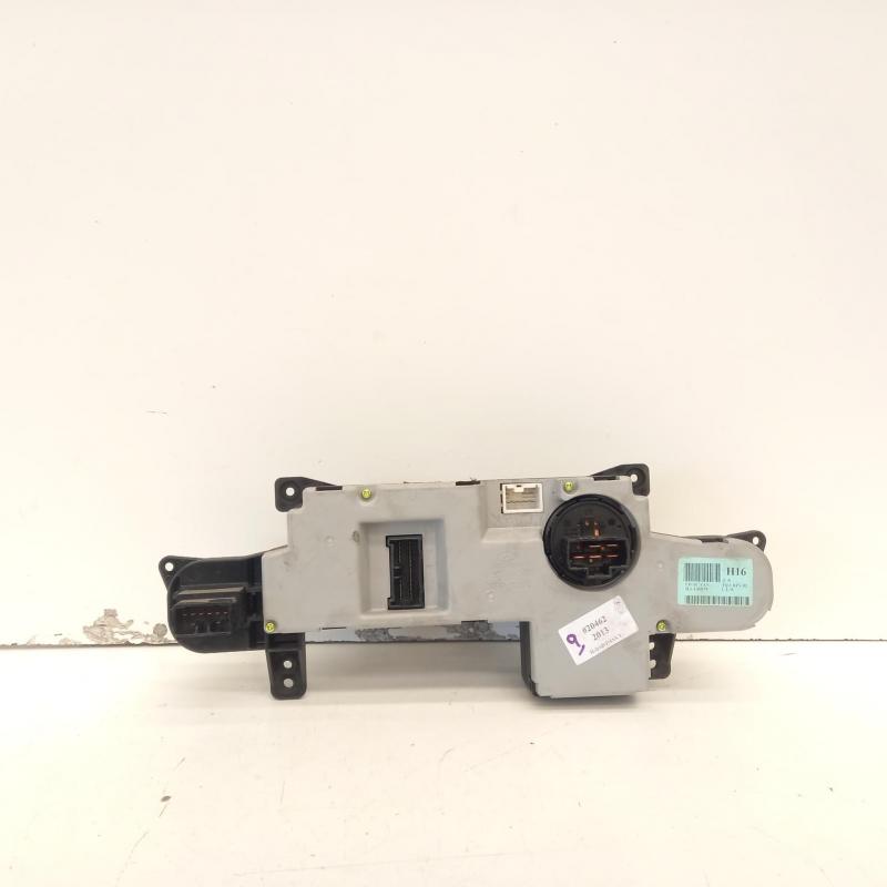 heater/aircon controls