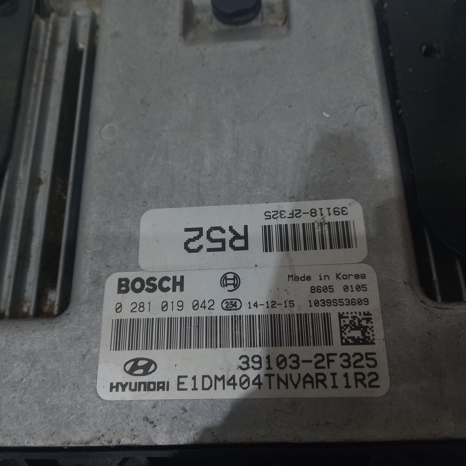 Santa Fe Ecu 2012-2018 engine ecu,2.2,turbo diesel,ecu only,dm,06/12-02/18 00020544 #605699