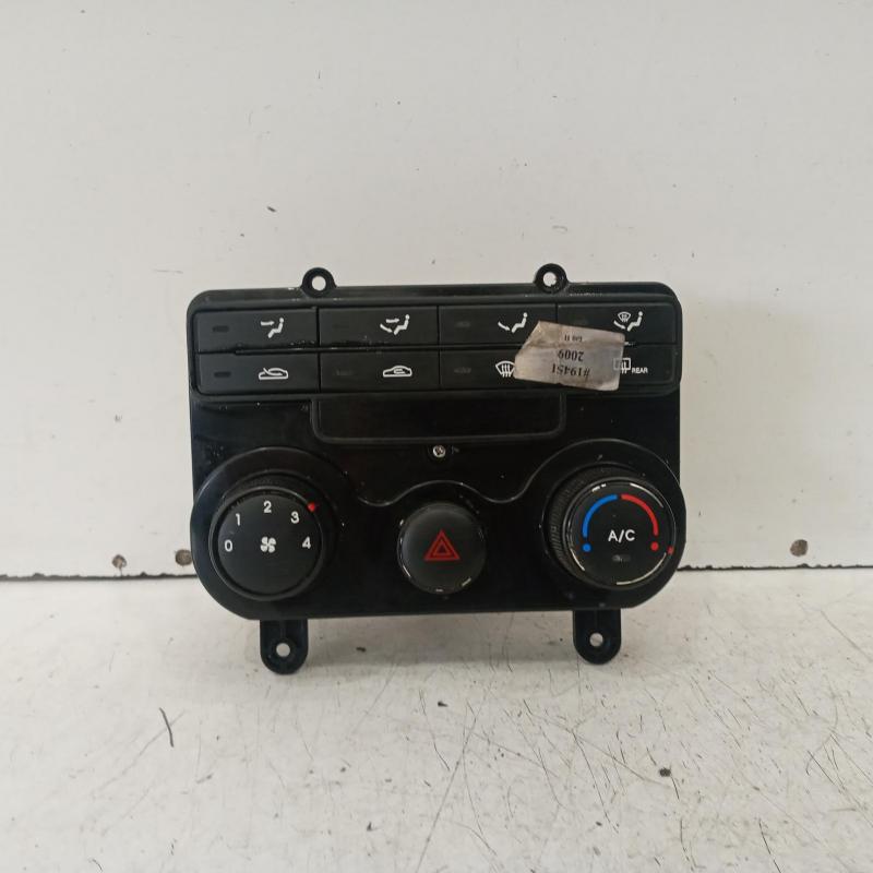 heater/aircon controls