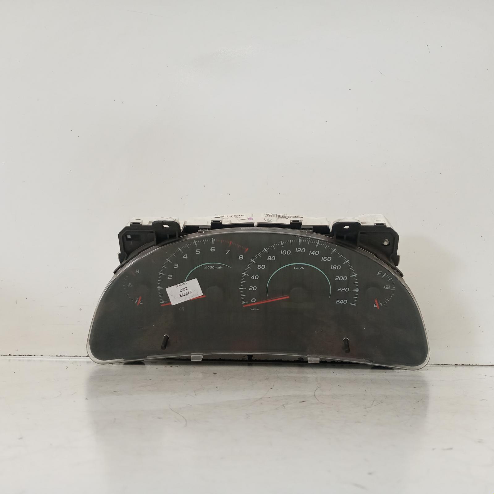 Camry Instrument Cluster 2006-2009 instrument cluster,altise,auto/manual t/m,acv40,06/06-06/09 00019778 #611278