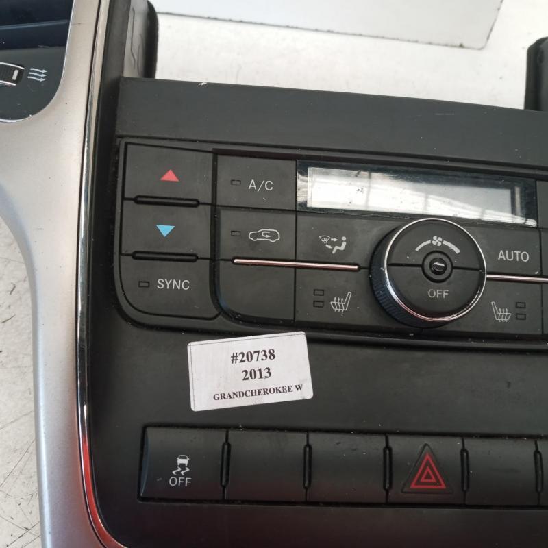 heater/aircon controls