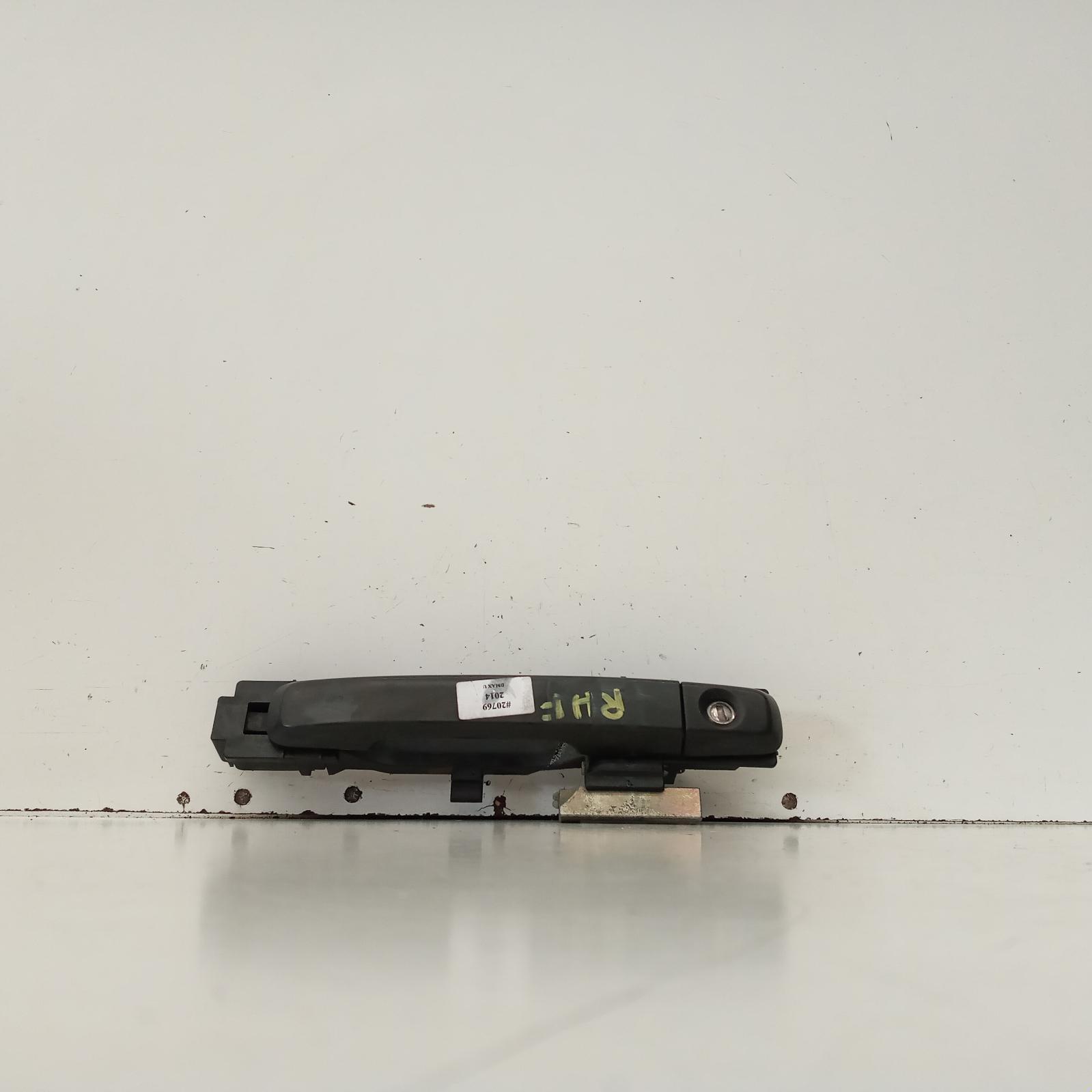 Dmax Door Handle 2012-2020 outer,rh front,black,rc,05/12-06/20 00020769 #612742