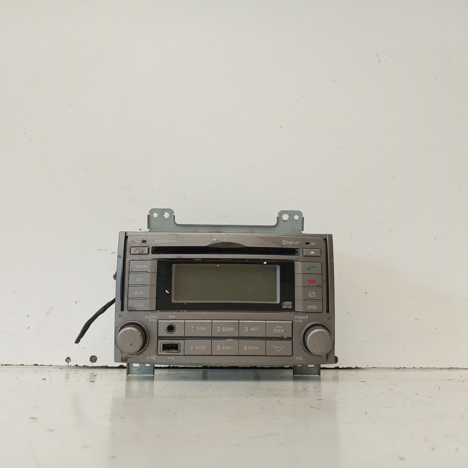 Iload/imax Stereo/head Unit 2010-2015 radio/cd player,tq,silver face,w/ bluetooth type,02/10-08/15 00020847 #612995