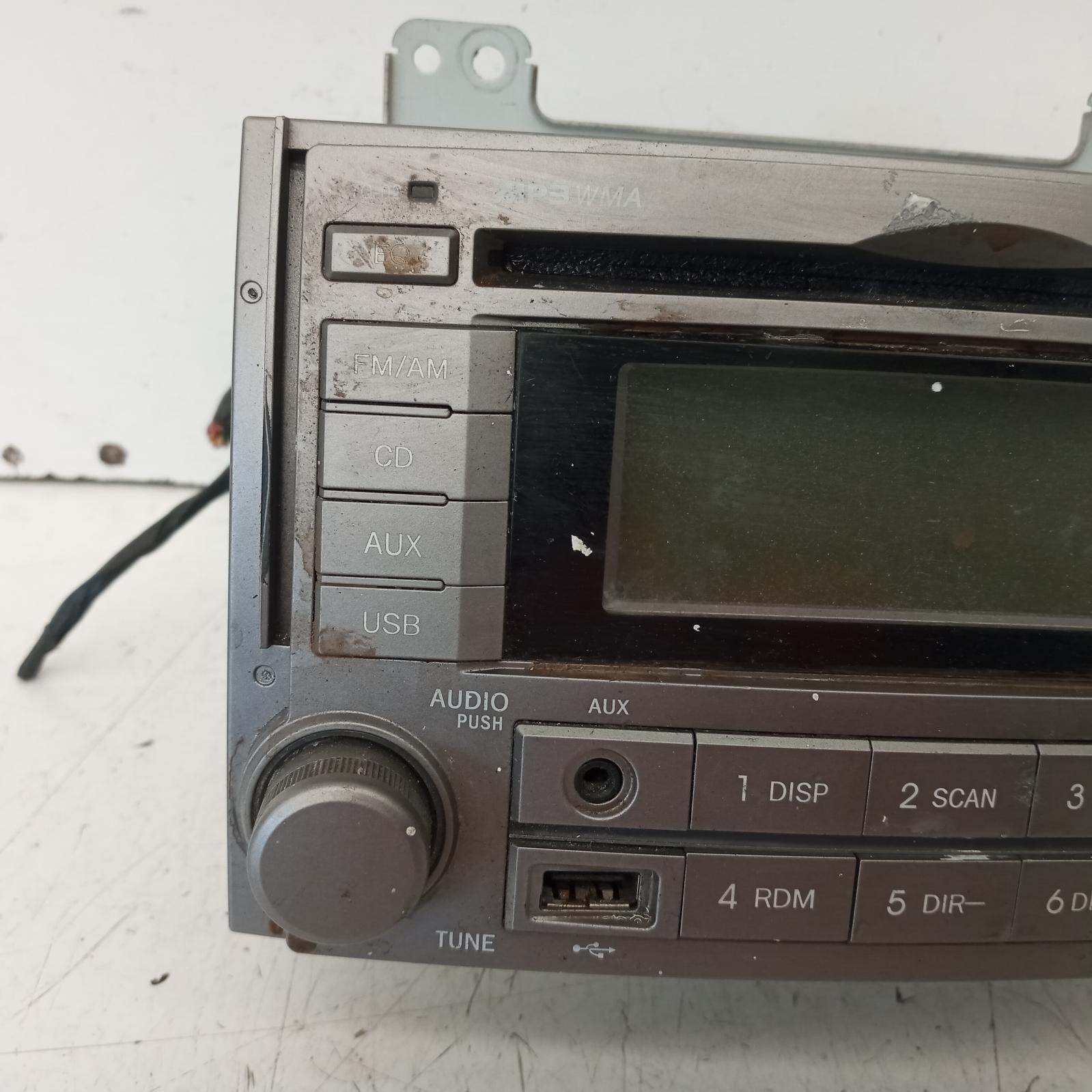 Iload/imax Stereo/head Unit 2010-2015 radio/cd player,tq,silver face,w/ bluetooth type,02/10-08/15 00020847 #612995