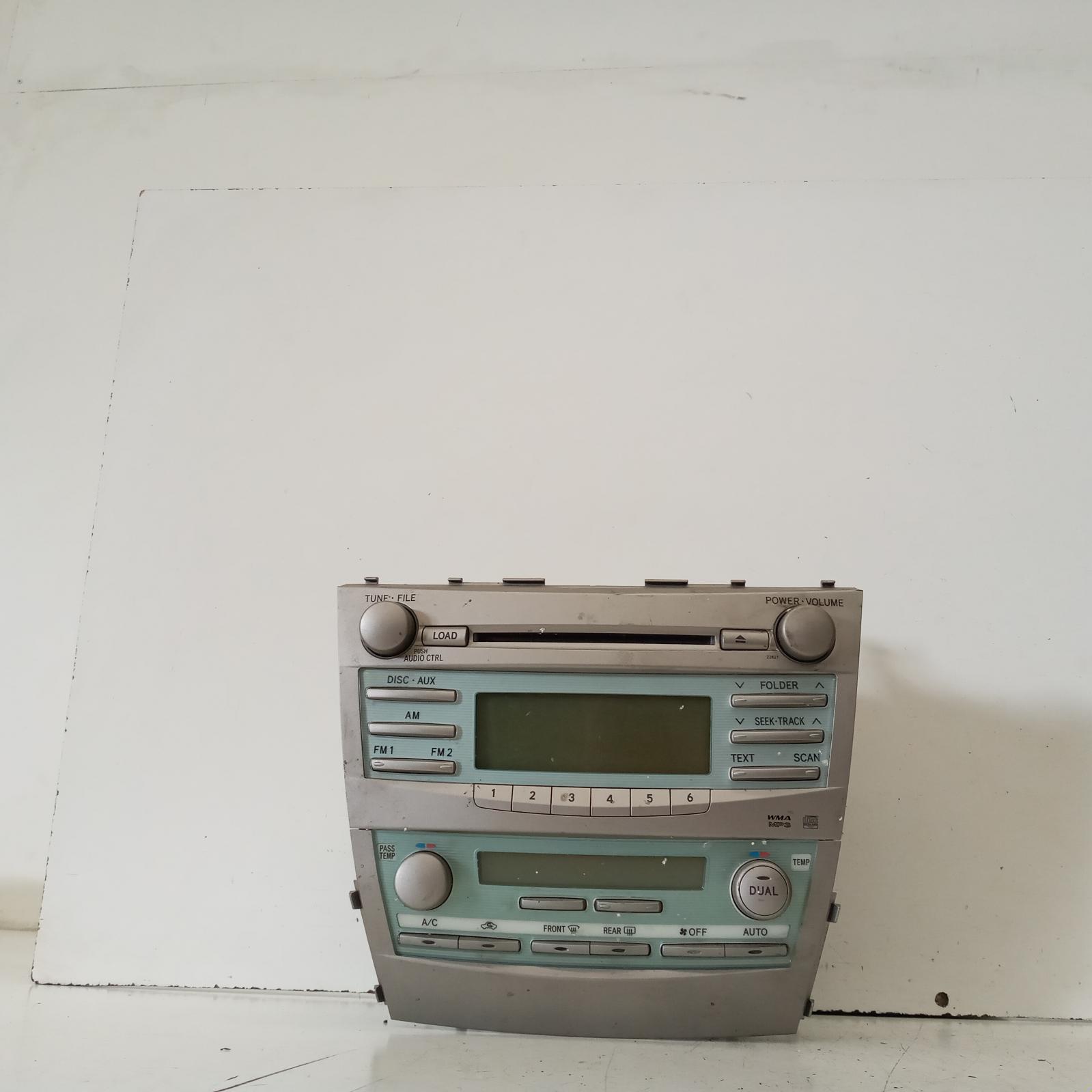 Camry Heater/aircon Controls 2006-2011 acv40/ahv40,ateva/grande/sportivo/touring/hybrid,climate control type,06/06-11/11 00018953 #613107