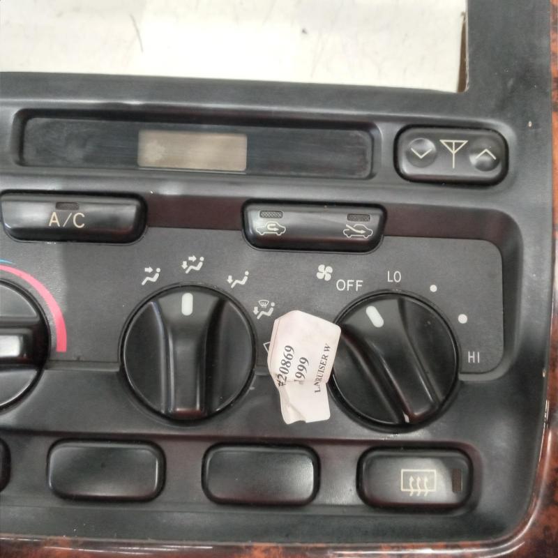 heater/aircon controls