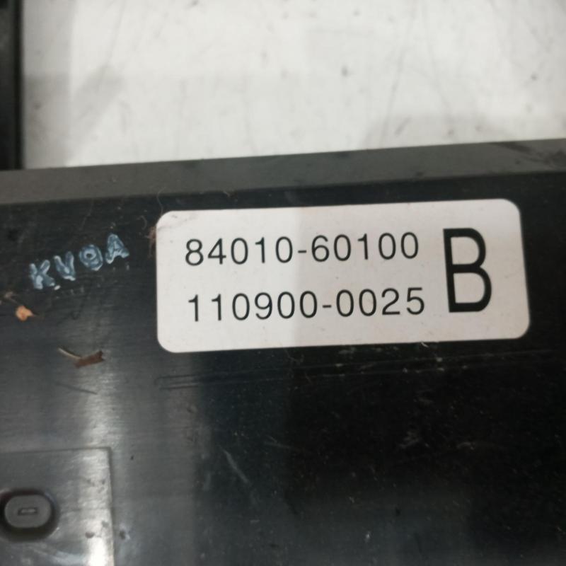 heater/aircon controls