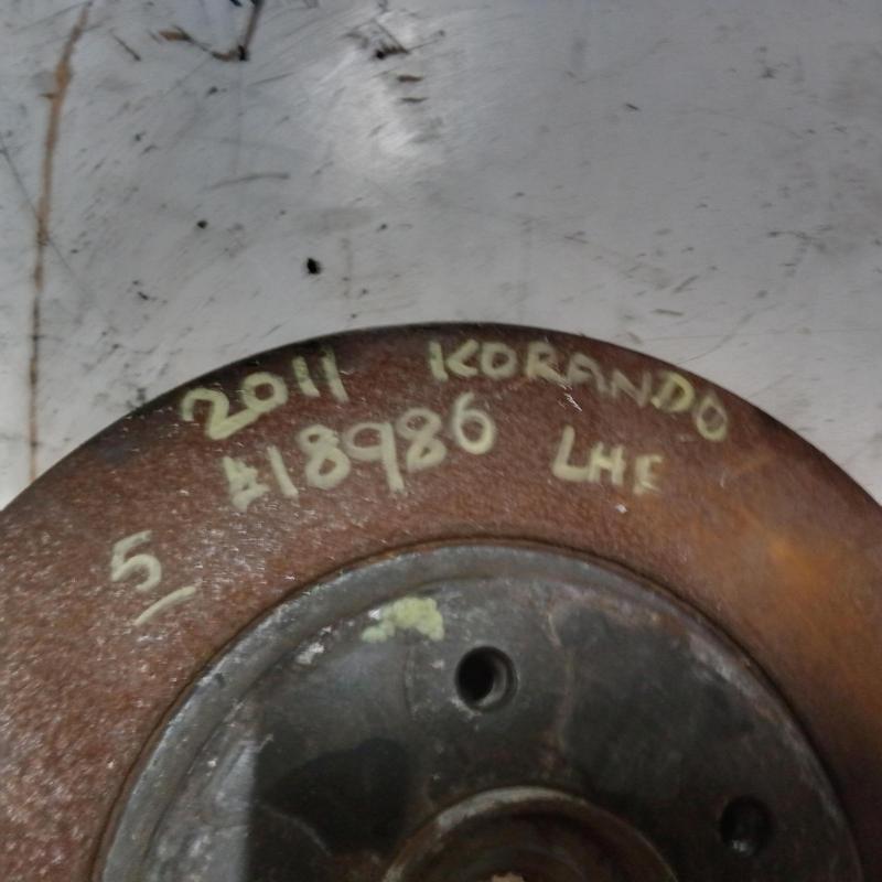 hub assembly front left