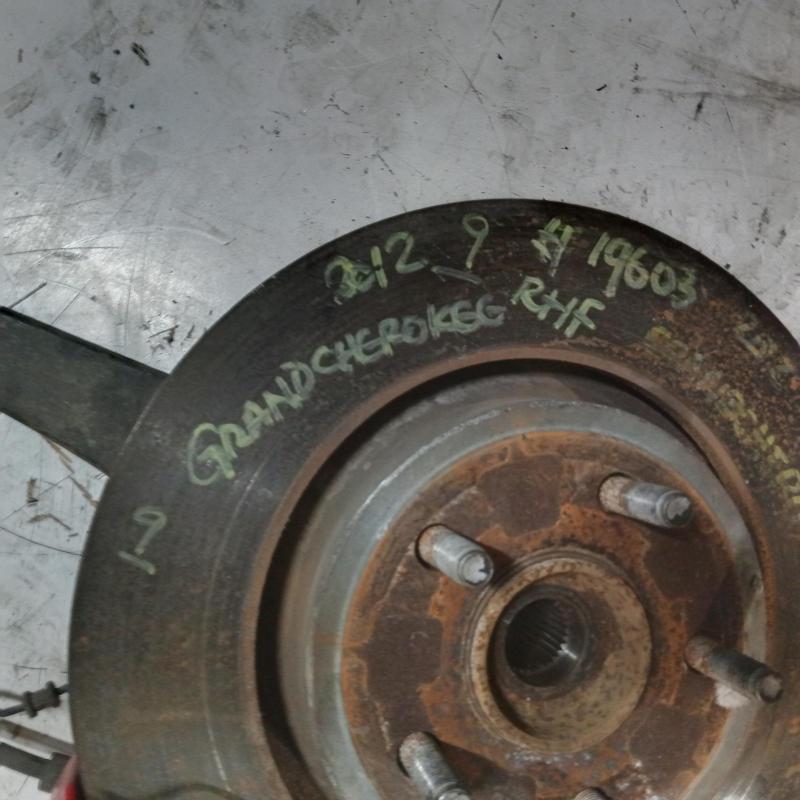 hub assembly front right