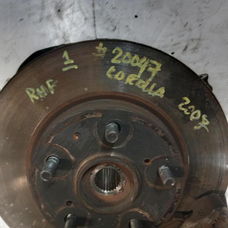 hub assembly front right