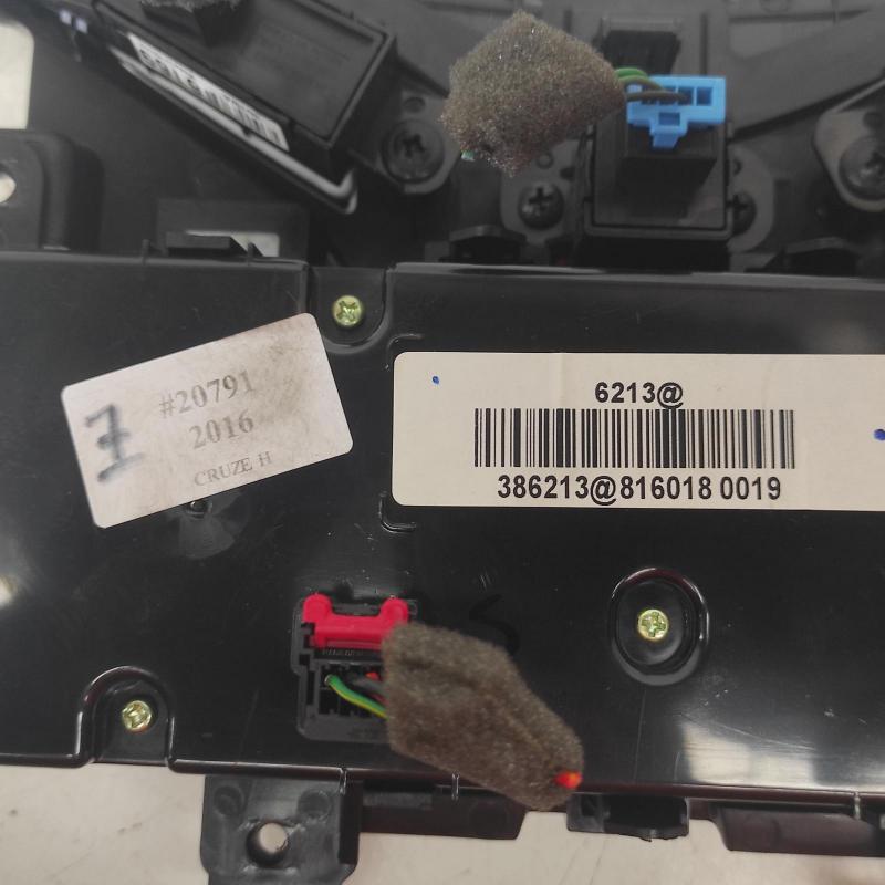 heater/aircon controls