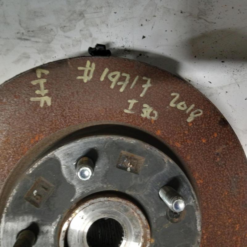 hub assembly front left