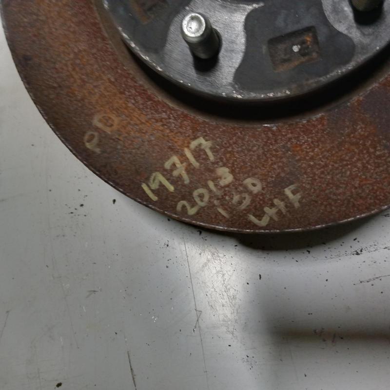 hub assembly front right