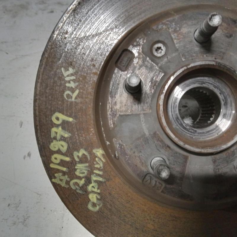 hub assembly front right