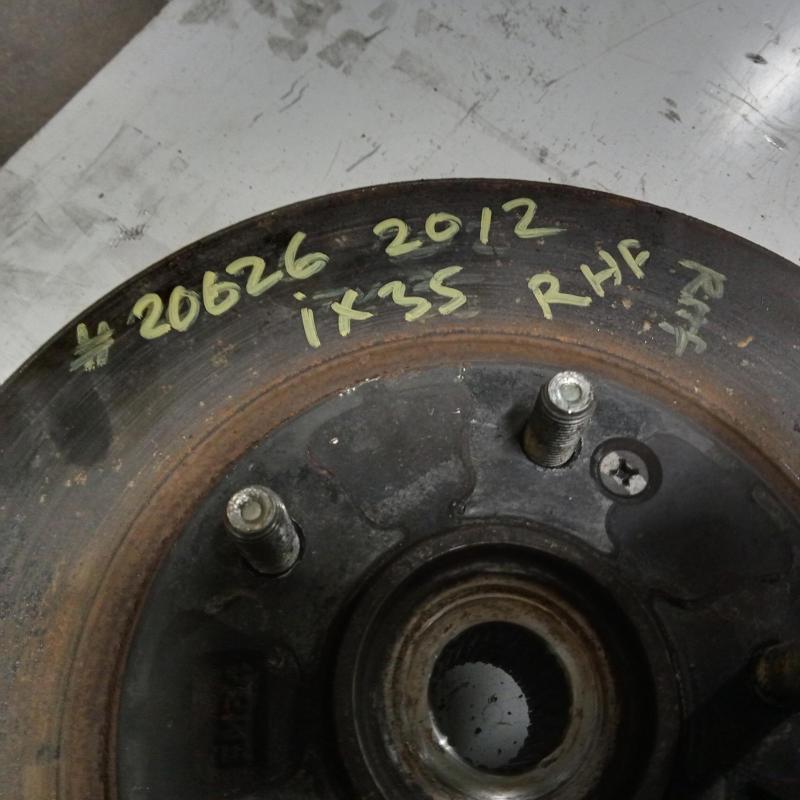 hub assembly front right