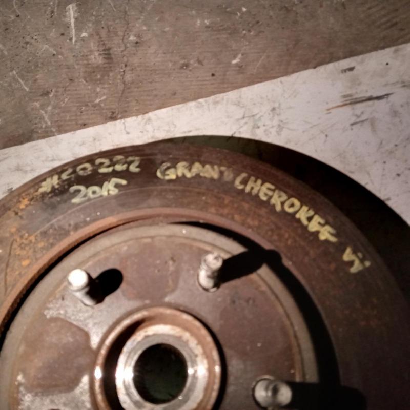 hub assembly front right