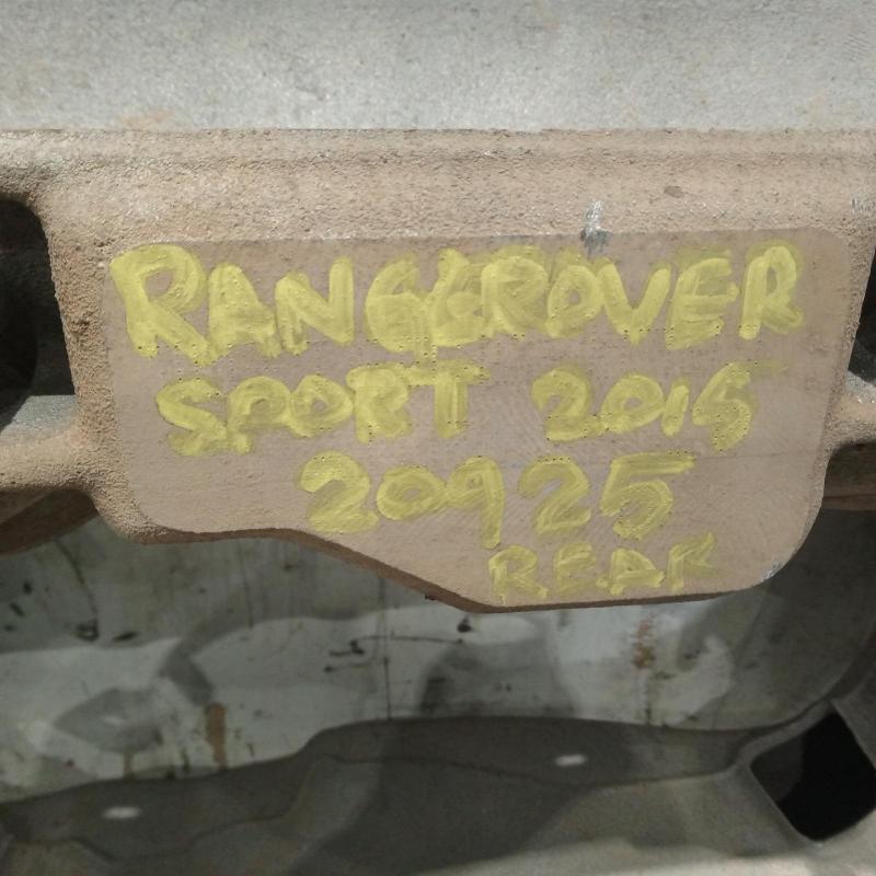 crossmember/cradle/beam rear